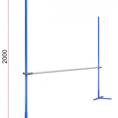 Стойки для прыжков в высоту в комплекте с алюминиевой планкой 3 м