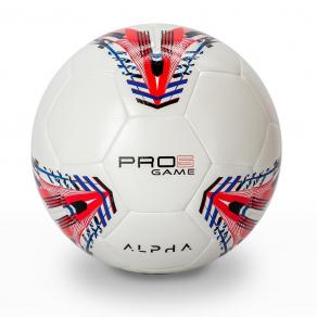 Мяч футбольный AlphaKeepers ProGame*5 white\red 83017 C5