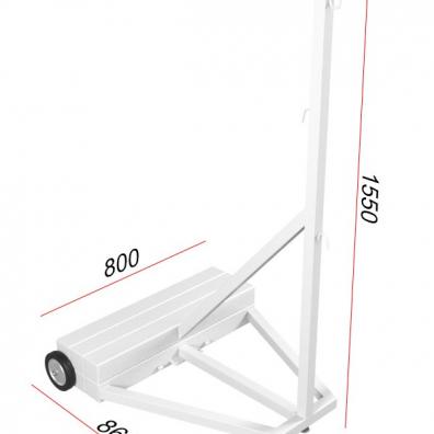 Стойки бадминтонные передвижные профессиональные