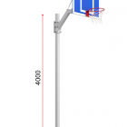 Стойка баскетбольная разборная регулируемая