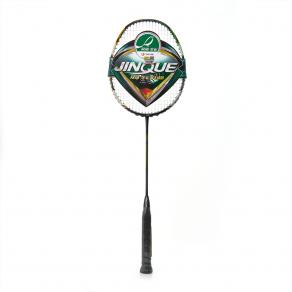 Ракетка для бадм. DOUBLE FISH JINQUE QT-1603, для продвинутых,графит со струнам,литой,черный