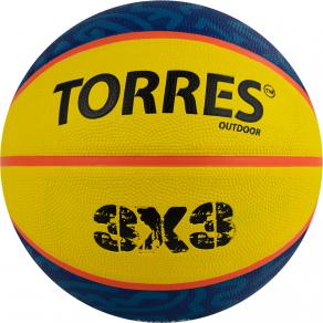 Мяч баскетбольный (стритбол) TORRES 3х3 Outdoor B022336, размер 6