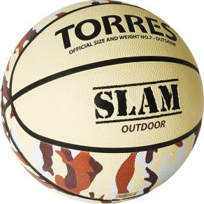 Мяч баскетбольный TORRES Slam B02067, размер 7
