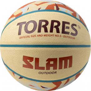 Мяч баскетбольный TORRES Slam B023145, размер 5