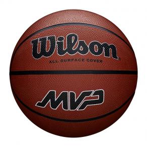 Мяч баск. WILSON MVP, WZ3018703XB, р.7, резина, бутил.камера, коричневый