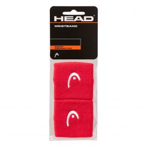 Напульсники HEAD 2,5, 285050-RD, ширина 7см, 90% нейлон, 10% эластан, красный