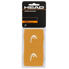 Напульсники HEAD 2,5, 285050-BN, ширина 7см, 90% нейлон, 10% эластан, пара, оранжевый