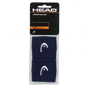Напульсники HEAD 2,5, 285050-NV, ширина 6,35 см, 90% нейлон, 10% эластан, пара, темно-синий