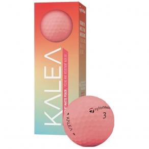 Мяч для гольфа TaylorMade Kalea N7641901, персиковый неон, 3шт.