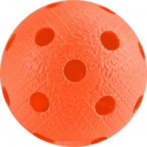 Мяч для флорбола RealStick, MR-MF-Or, пластик с углубл., IFF Approved, оранжевый