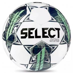 Мяч футзал. SELECT Futsal Master Shiny V22, 1043460004, р.4, Basic,32п, гл.ПУ, руч.сш,бел-син-зел