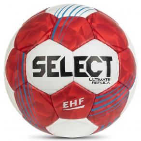 Мяч ганд. SELECT Ultimate Replica v26, 1670850103 , р.1, EHF Appr, ПУ, руч.сш, бело-расно-синий