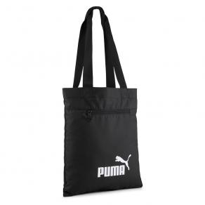 Сумка шоппер PUMA Packable Tote, 09117201, полиэстер, черный