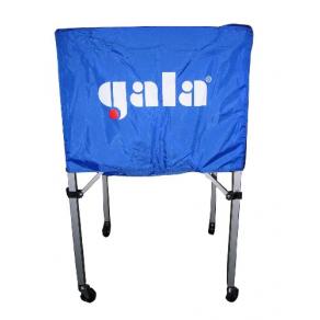 Тележка для вол. мячей GALA, 2331082/XX41009, 25-30 шт, дл.67см, гл.45 см, выс.103 см, бел-син