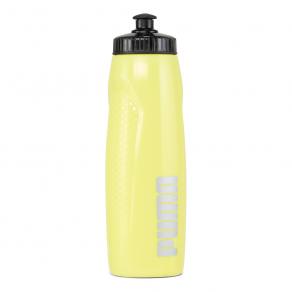 Бутылка для воды PUMA TR bottle core, 5381336, объем 800мл, ПЭ, ПП, ТПУ, силикон, лимонный