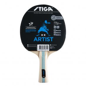 Ракетка для н/т Stiga Artist WRB ACS, 1212-6218-01, для начин., нак. 2 мм ITTF, конич. ручка