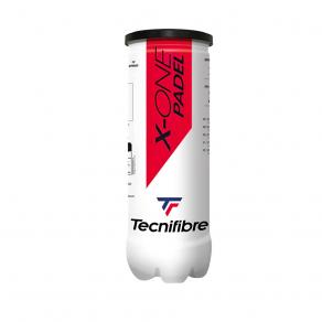 Мяч для падела Tecnifibre X-One Padel, 60PADXO243, FIP Approved, уп.3 шт, войлок, нат.резина,желтый
