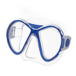 Маска для плав. Salvas Kool Mask, CA550S2TBSTH, закален.стекло, силикон, р. Senior, синий
