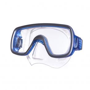 Маска для плав. Salvas Geo Md Mask, CA140S1BYSTH, закален.стекло, силикон, р. Medium, синий