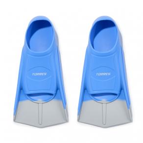 Ласты для бассейна TORRES F01, SWF012401BL, р. EU 27-29 (XXS), сине-серые