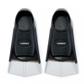 Ласты для бассейна TORRES F01, SWF012401BK, р. EU 27-29 (XXS), черно-серый