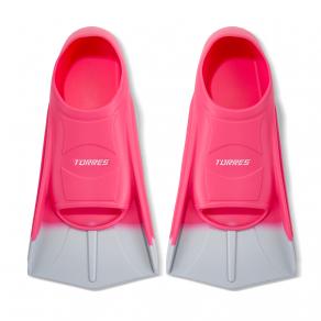 Ласты для бассейна TORRES F01, SWF012401PN, р. EU 27-29 (XXS), розово-серый