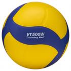 Мяч вол. утяж. MIKASA VT500W, р 5, синт.кожа, вес 500г, клееный, сине-желтый