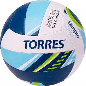Мяч волейбольный TORRES Simple Color V323115, размер 5