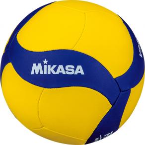 Мяч вол. MIKASA V345W, р.5, вес 195-225г, синт.кожа (ПУ), 18 пан, маш.сш., бут.кам, желто-синий