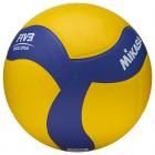 Мяч вол. утяж. MIKASA VT500W, р 5, синт.кожа, вес 500г, клееный, сине-желтый