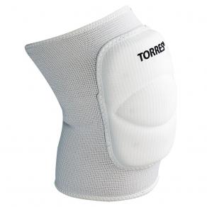 Наколенники спортивные TORRES Classic, белый, р.S, PRL11016S-01, нейлон, ПУ