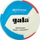 Мяч вол. GALA School 12, BV5715S, р. 5, син.кожа ПУ, под.сл. пена, клеен,бут.кам,бел-гол-красн