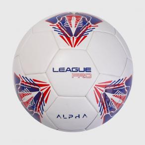 Мяч футбольный AlphaKeepers LEAGUE PRO*5 white\blue 81020 T5
