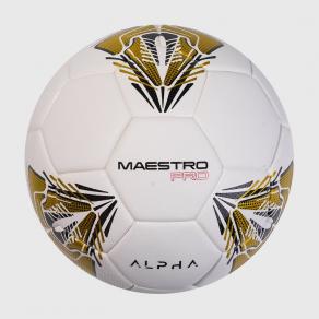 Мяч футбольный AlphaKeepers MAESTRO PRO*5 white\gold 81020 P5