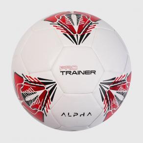 Мяч футбольный AlphaKeepers ProTrainer*4 white\red 83020 C4