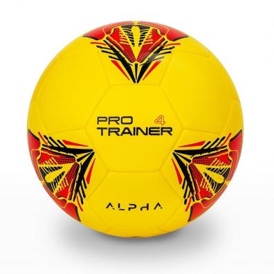 Мяч футбольный AlphaKeepers ProTrainer*4 желтый 83020 C4